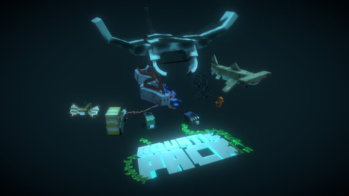 Aquatic Pack 3D Model