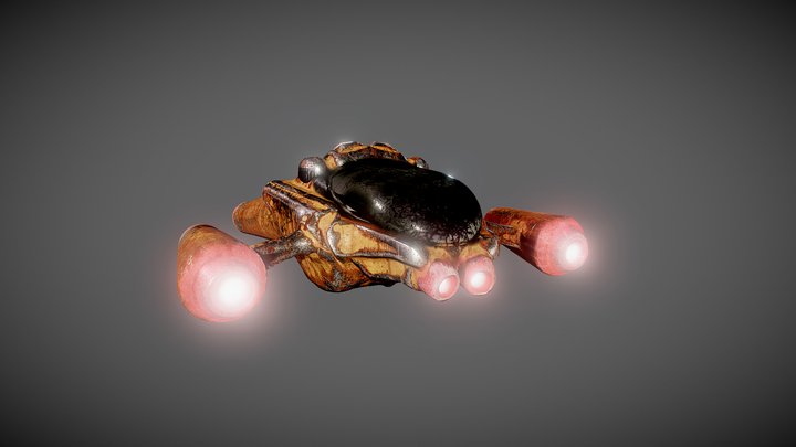Spaceship 3D Model