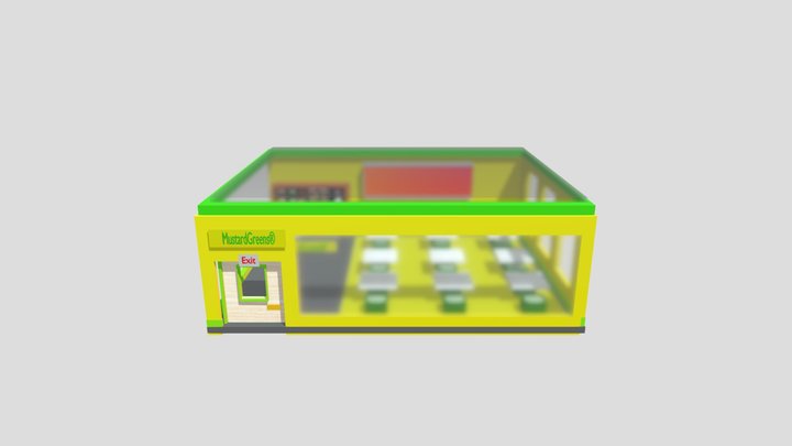 MustardGreens store 3D Model