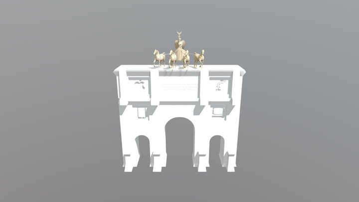 Arch Main 3D Model