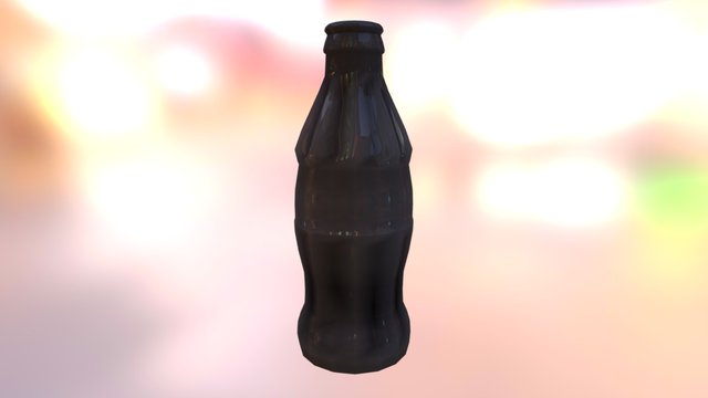 Cola Flasche 3D Model