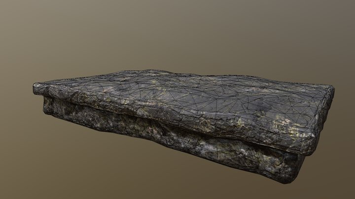 stone slab 3D Model