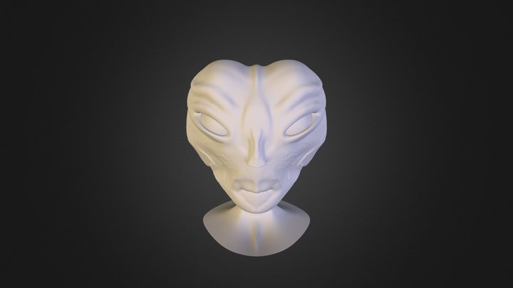 alien head 3D Model