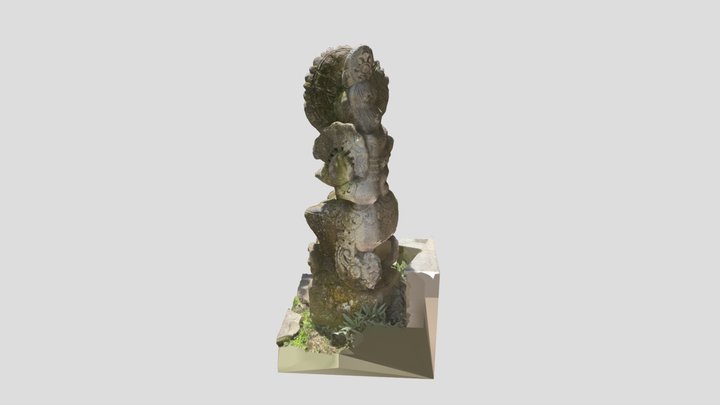 Balinese Statue 3D Model