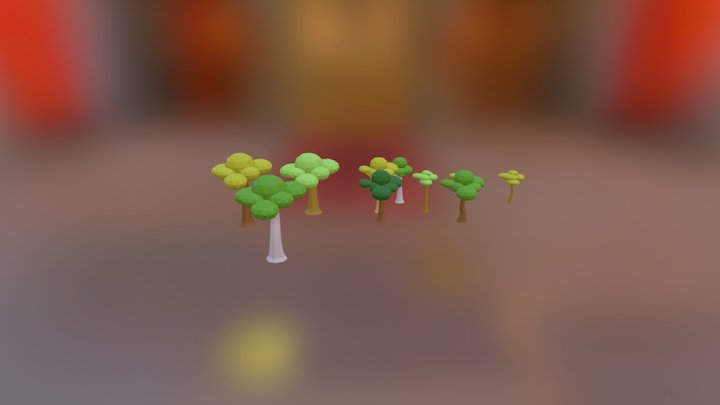 Arbres 3D Model