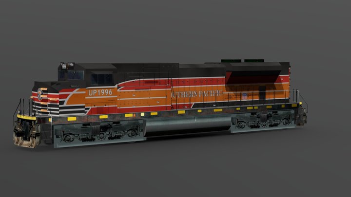 1996 union pacific Emd Sd70ace