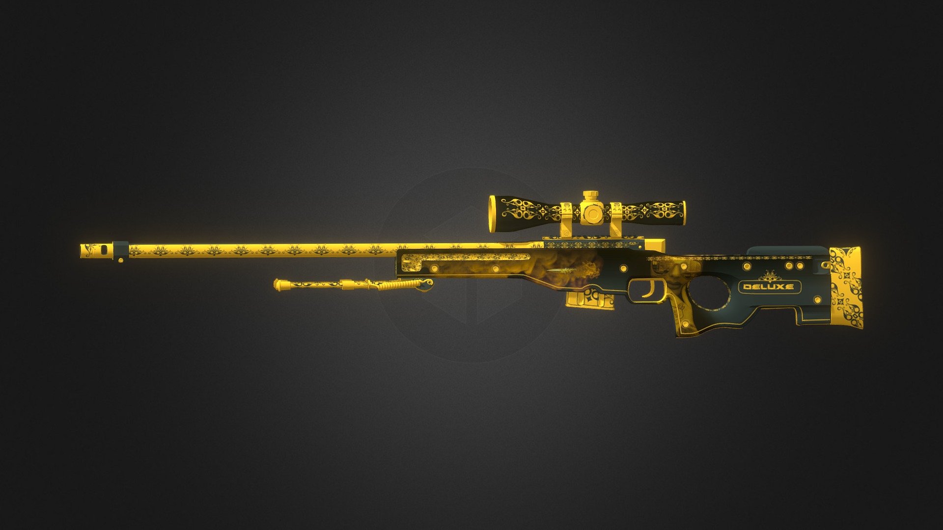 AWP Whisper - 3D model by Seben [8b00535] - Sketchfab