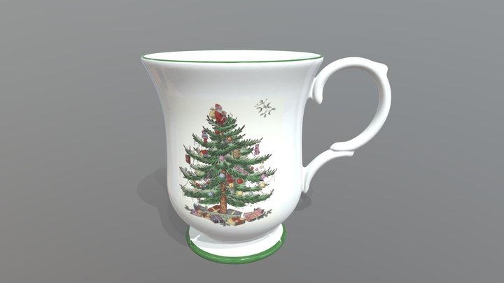Spode - Christmas Mug 3D Model