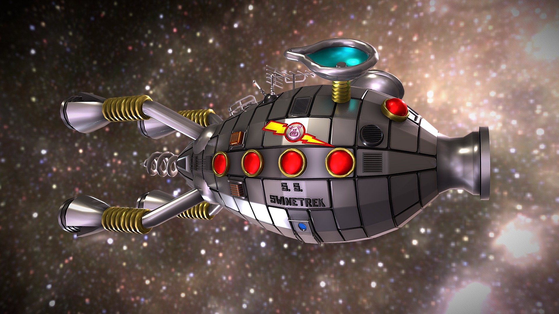 The S. S. SwinTrek (Pigs In Space) 40m