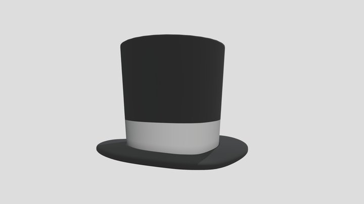 Magician Top Hat 3D Model