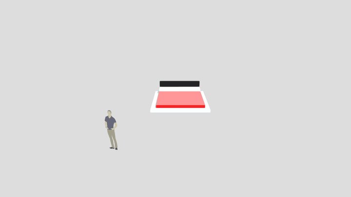 A Bed a bed 3D Model