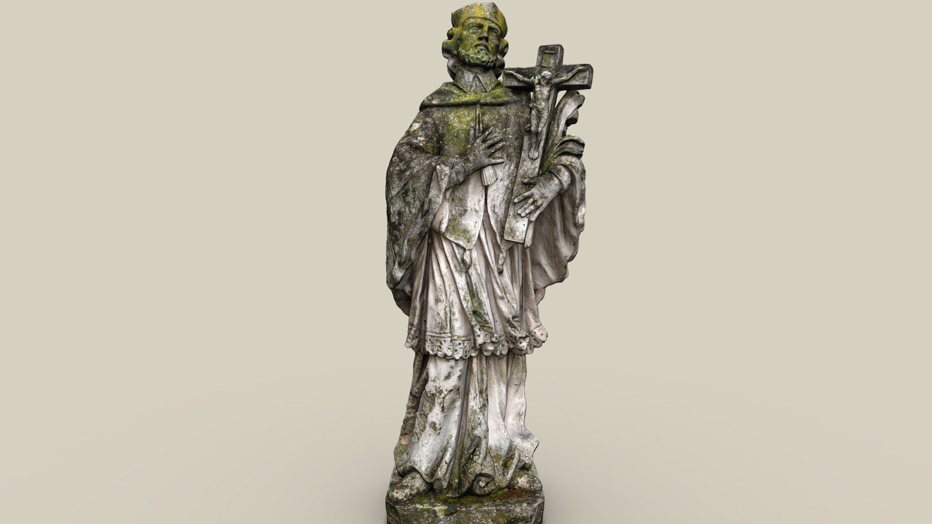Hl. Nepomuk — Sketchfab embed 3D viewer