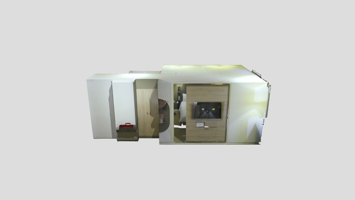 Hotel Room 3D Model