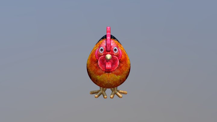 Chicken 1124 3D Model