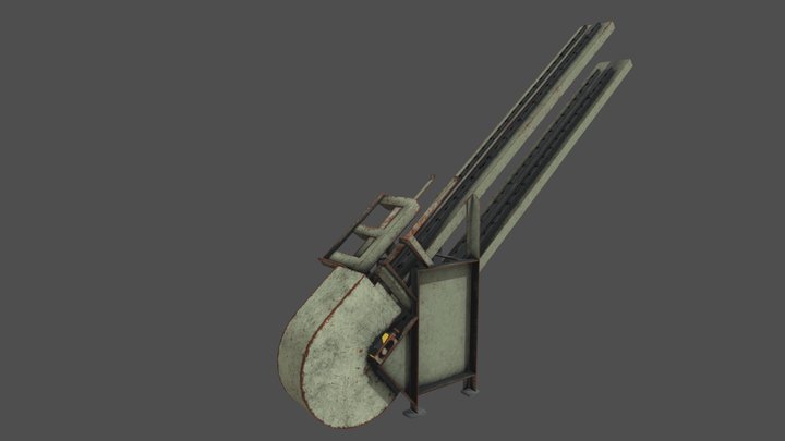 Military Shell Belt 3D Model
