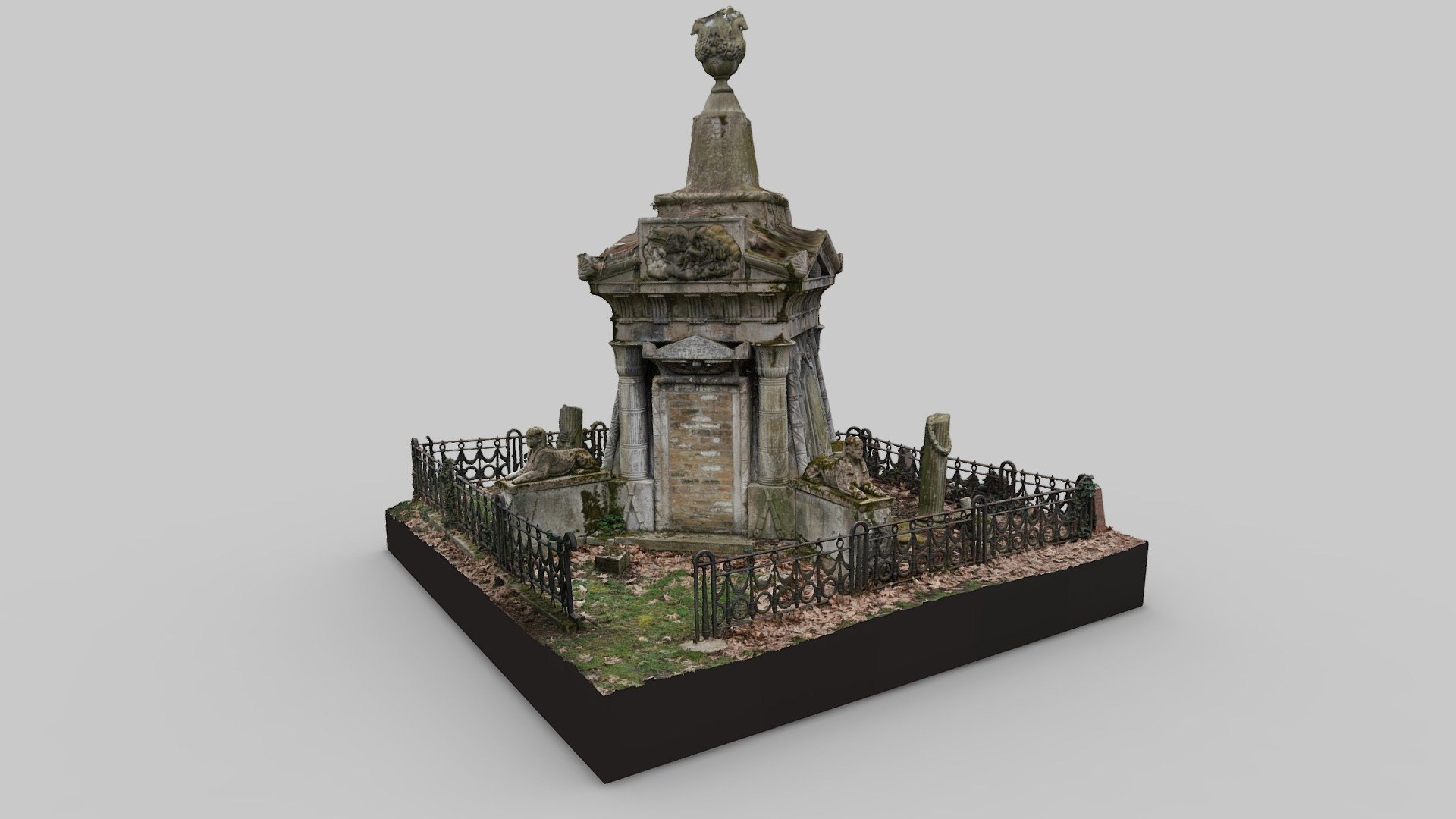 Andrew Ducrow Monument 3D model by artfletch [8b05994] Sketchfab