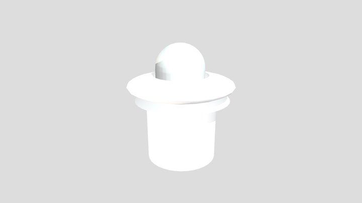 Saucer Character 3D Model