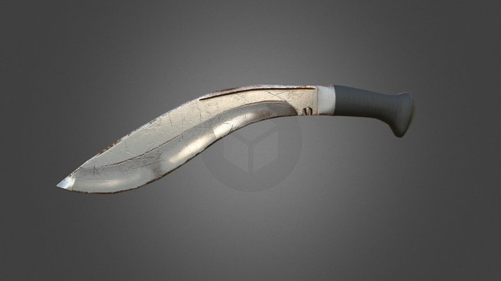 Knife 3D Model