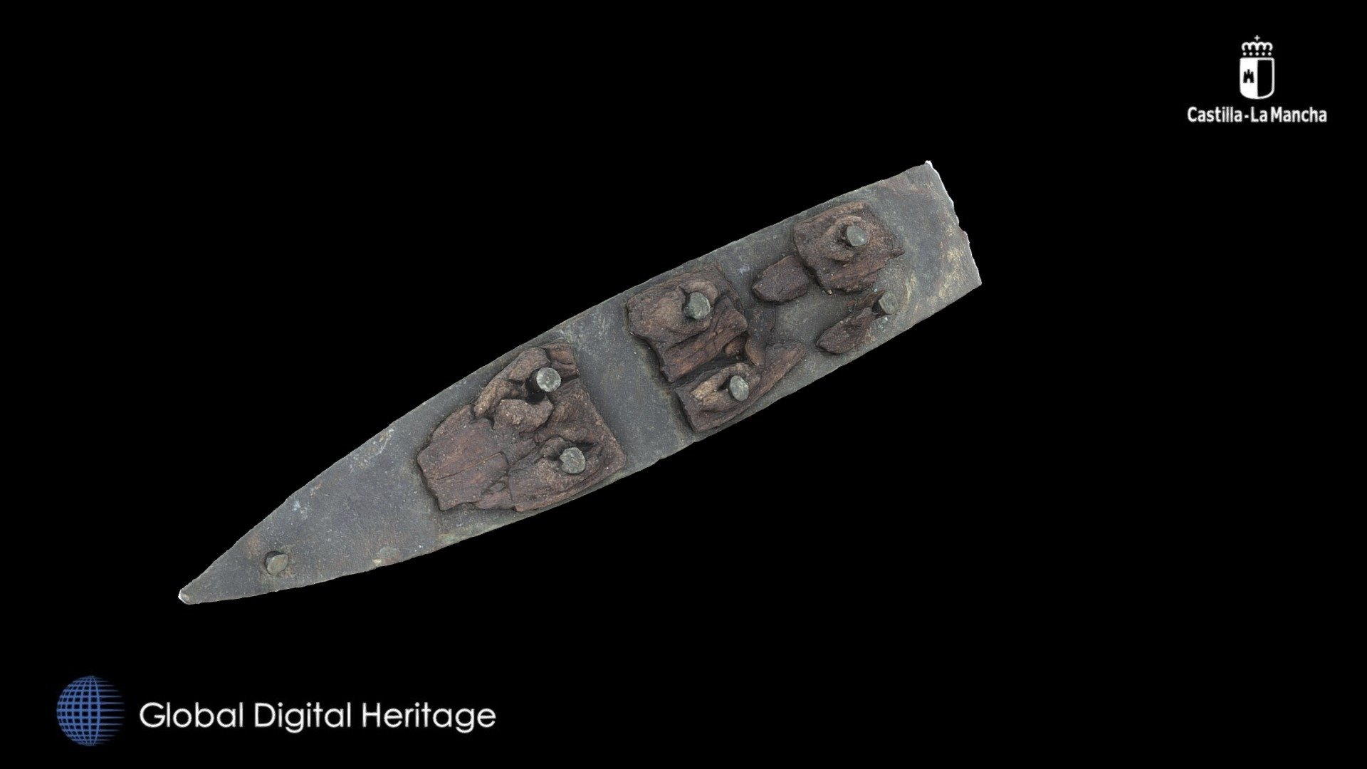 Bronze scabbard, Castilla-La Mancha, Spain
