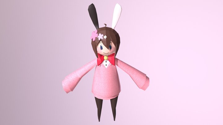 Mr.Rabbit 3D Model