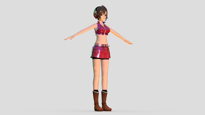 Meiko (Default) - Download Free 3D model by 雨宮レン [8b0743d