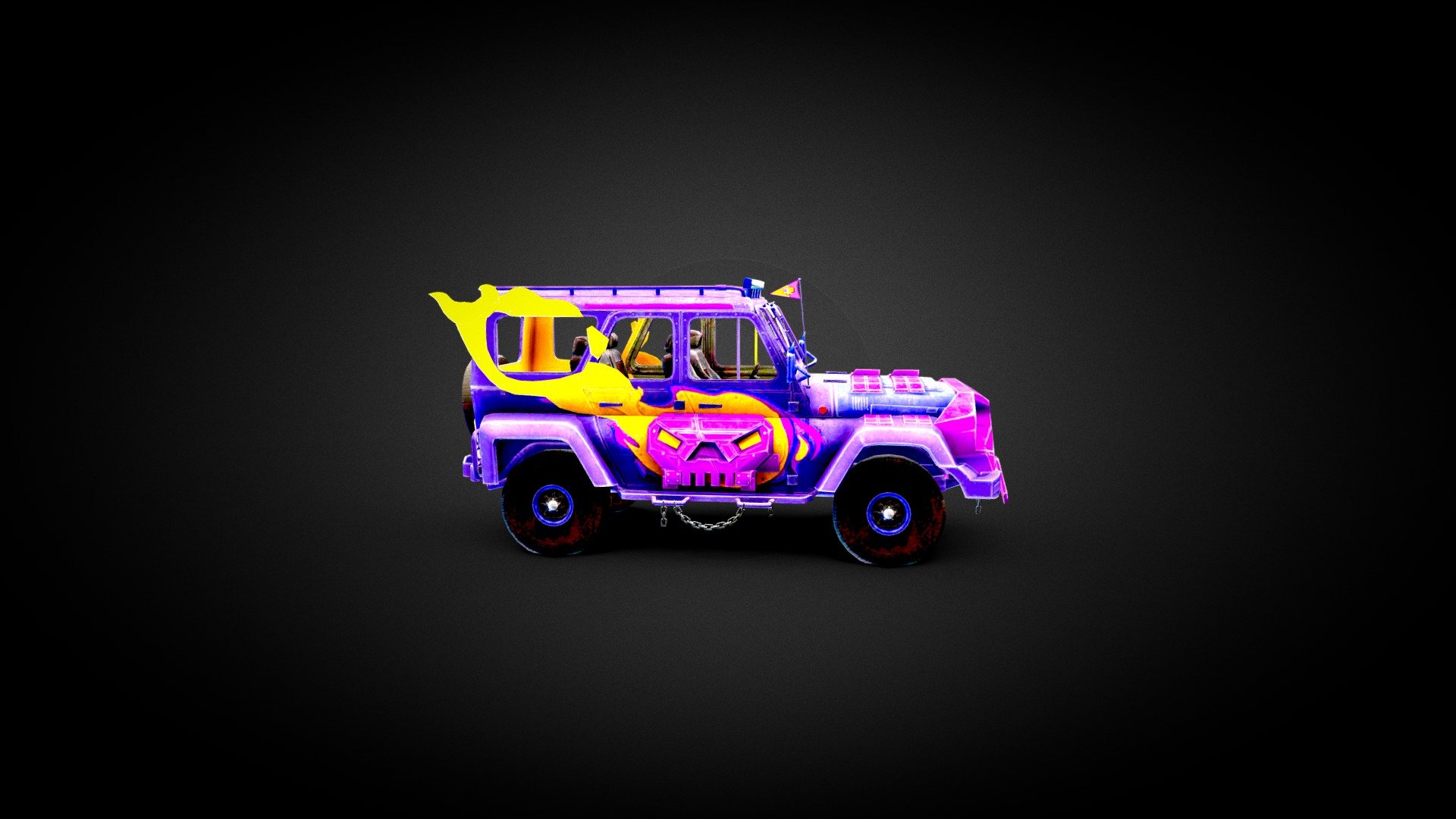 Pubg Mobile Enchanted Pumbkin Lv3 Uaz