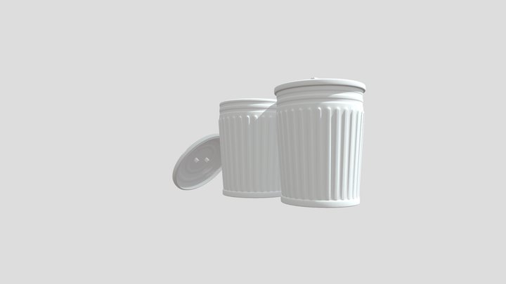 Trash can/bin 3D Model
