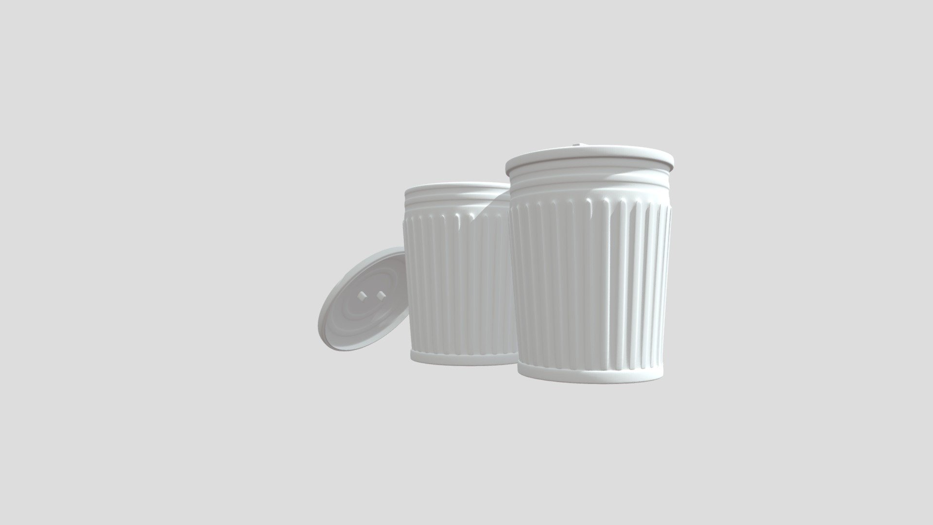 Trash can/bin