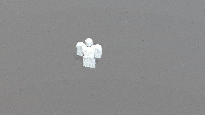 Roblox Dummy with Muscular Body 3D Model