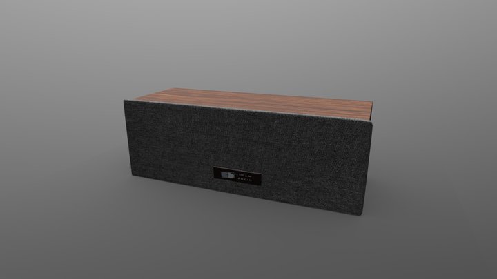 5.1 Woodgrain Surround - Center 3D Model