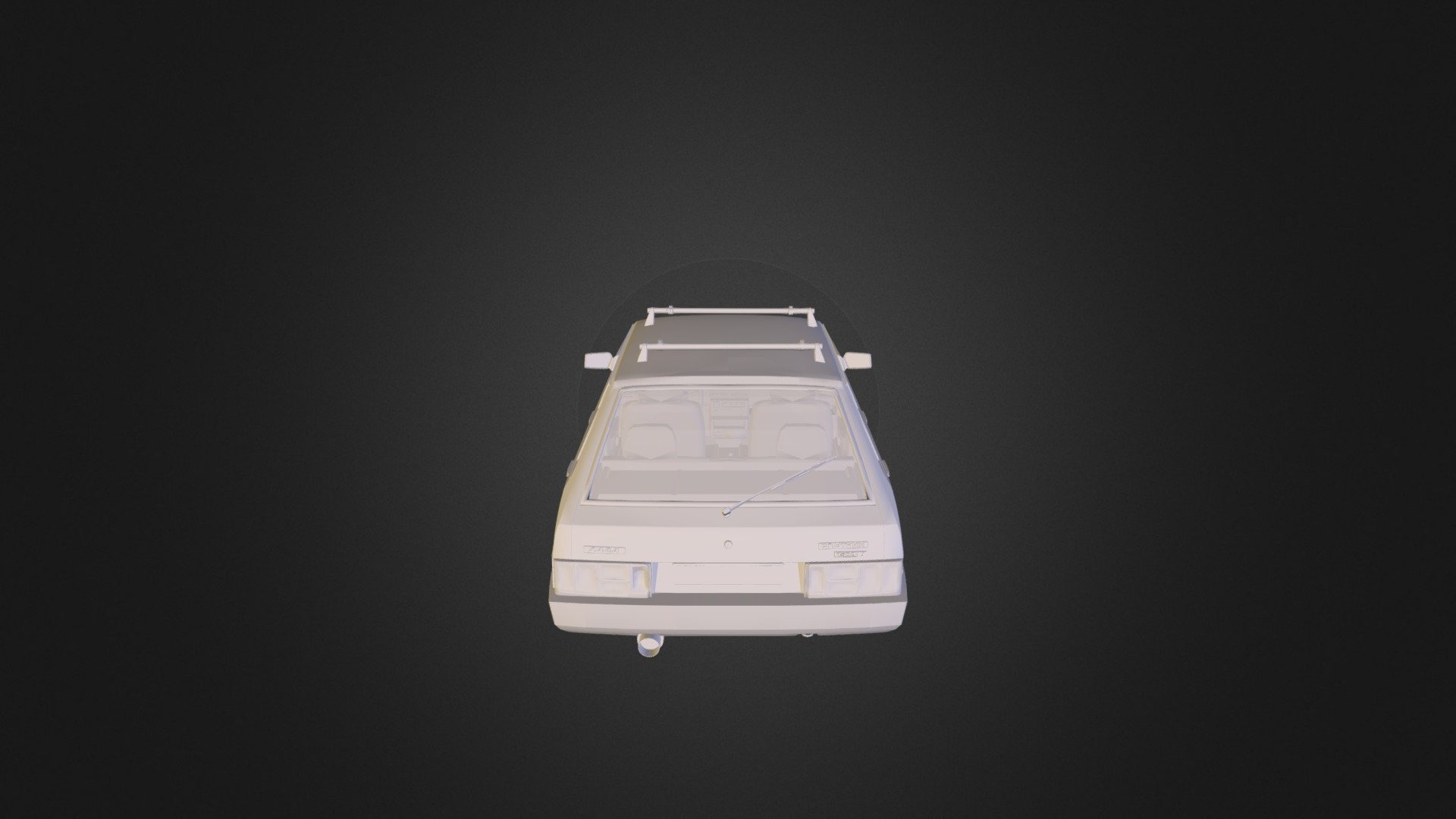 ВАЗ 2109 - 3D model by chelovek35 [8b08882] - Sketchfab