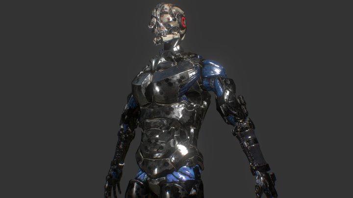 Cyborg "teaser" 3D Model