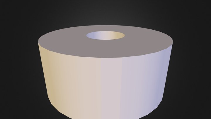 toilet roll 3D Model
