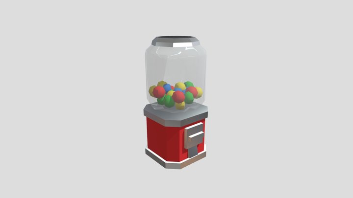 Gumball Machine 3D Model