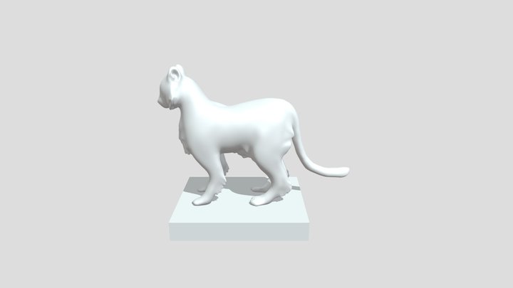 tiger_statue 3D Model