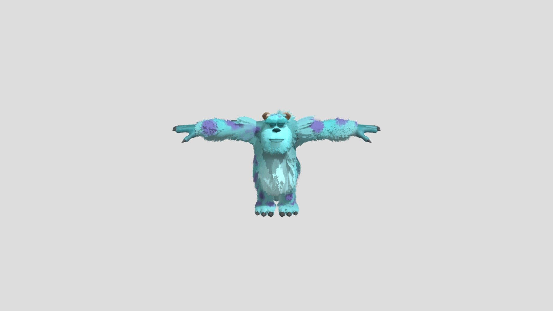 Sulley Monsters Inc (KH3) - Download Free 3D model by DonaldDucc ...