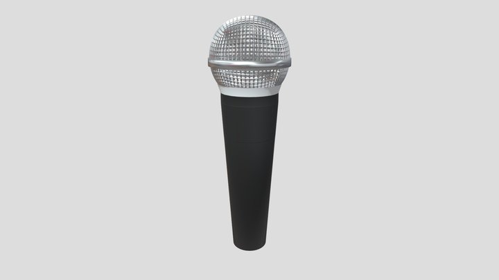 Microphone 3D Model