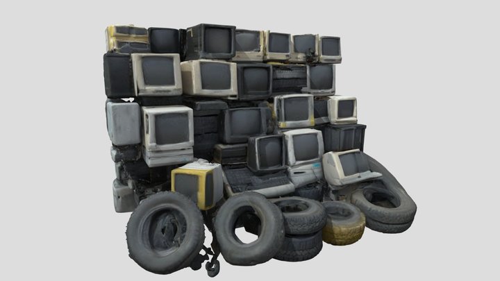 Silicon and Rubber - landfill – Kostenloses 3D-Modell STL