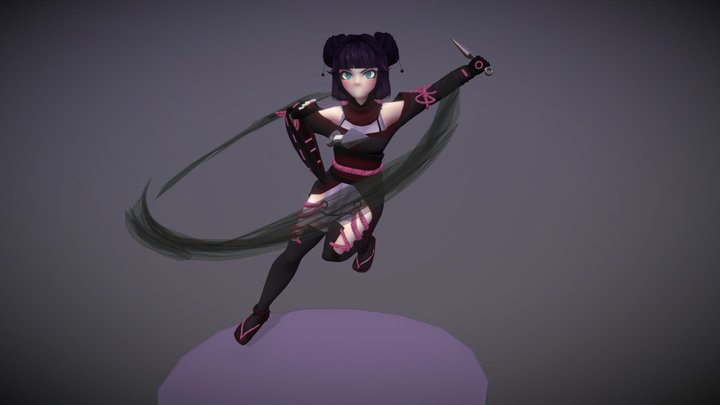 Yumeji Sone - Ultimate ninja 3D Model