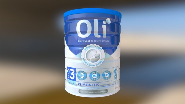 Oli Tin 1 3D Model