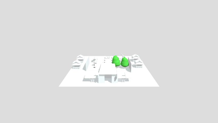 Templo Lua de sangue/ BloodMoon Temple 3D Model
