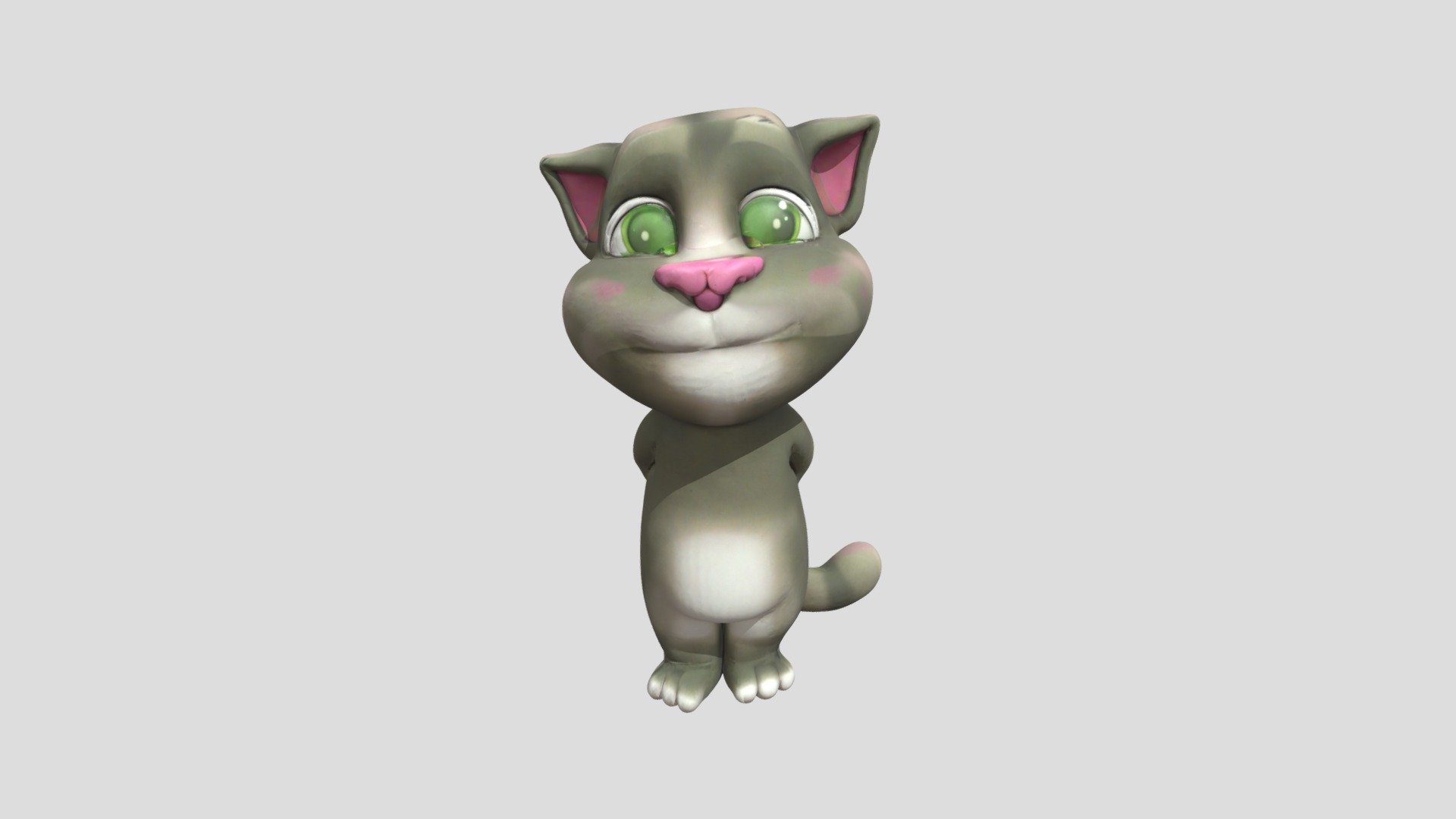 Talking Cat Character - 3D model by MakowPlays_Offical (@rickirice9 ...