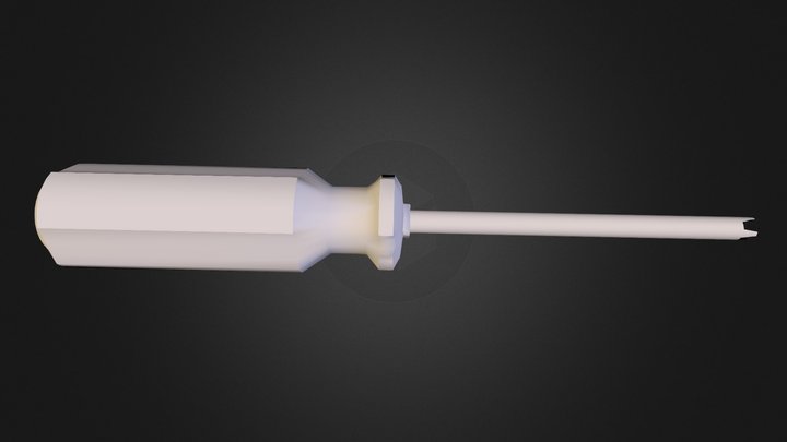 Screwdriver 3D Model