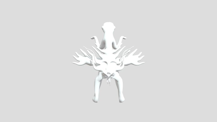 Starfish Creature 3d 3D Model