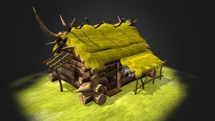 old hut 3D Model