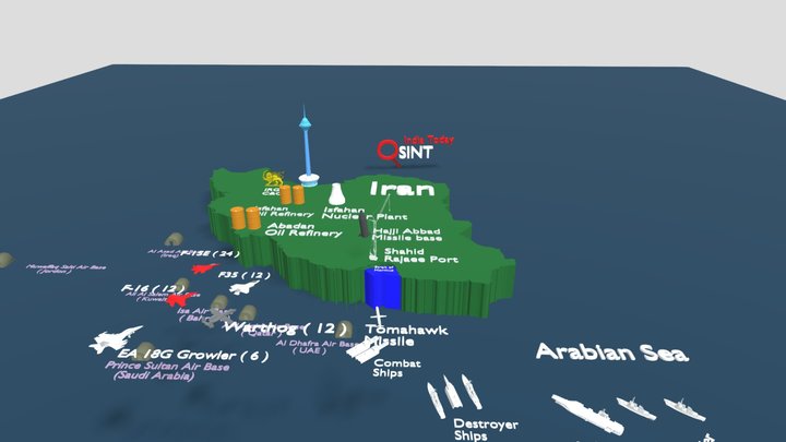 Aaj Tak 3D Model
