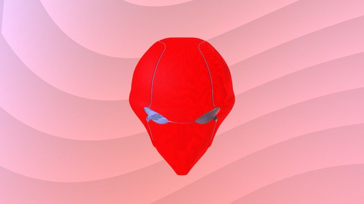 Helmet Version 1 3 Cleaned Up 3D Model