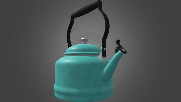 Tea Kettle 3D Model