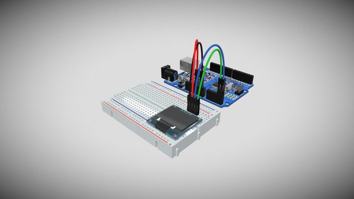 Aulas 05 e 06 - Instax OLED – Kostenloses 3D-Modell STL