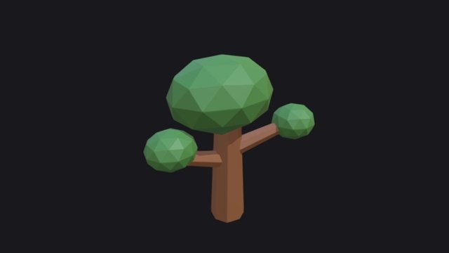Classic Tree [LowPoly] 3D Model